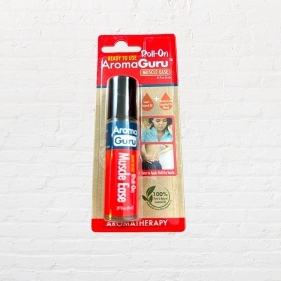 Aromatherapy Essential Oil Roll On Bottles Muscle Ease Peppermint Tea Tree - Picture 2 of 9